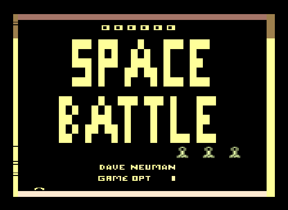 Space Battle - BossTest010 Title Screen